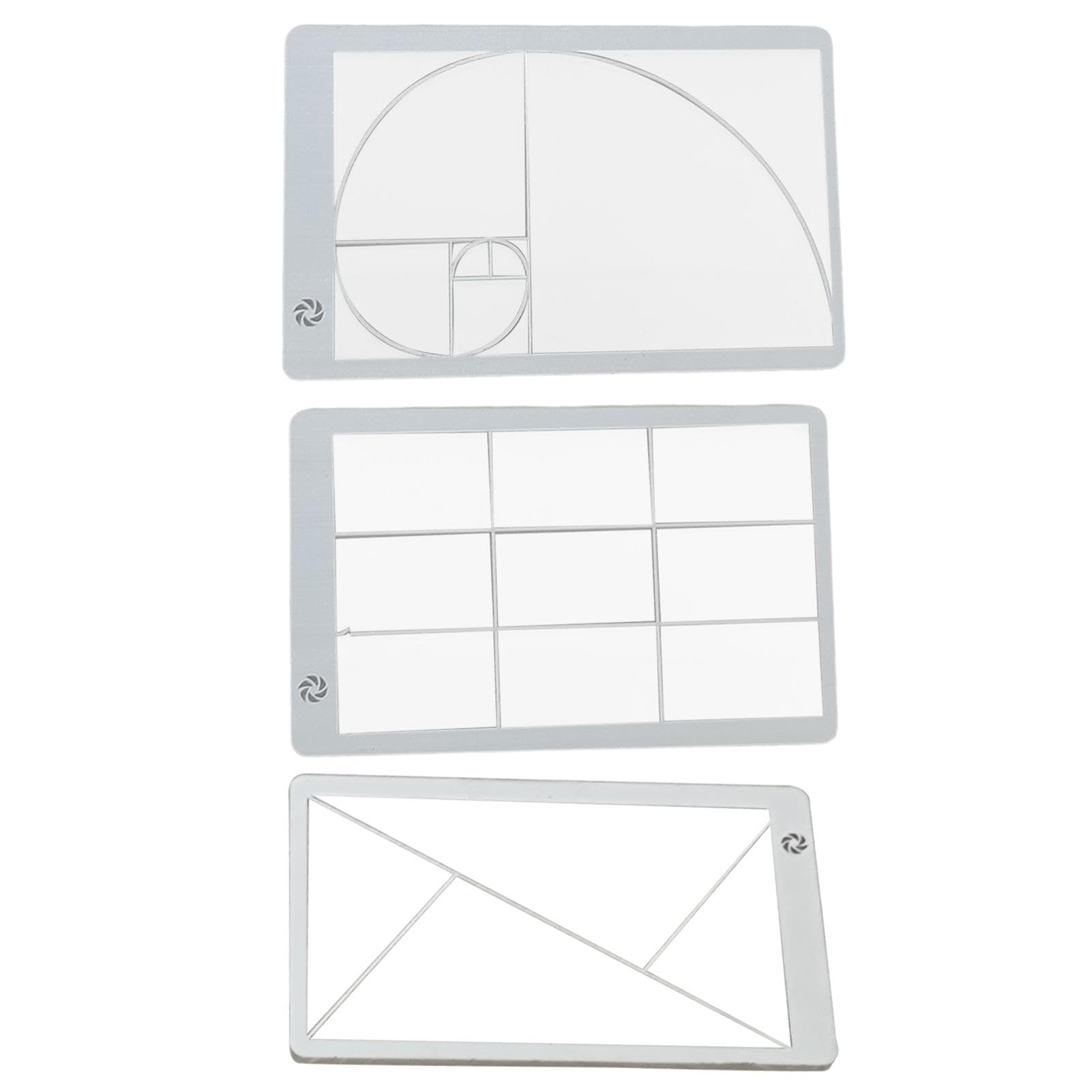 【写真確認用3/3】うる Amazon | 写真 ビューファインダー 3スタイル 黄金比 ポータブル三分割